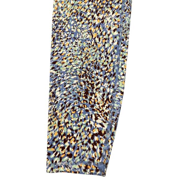 Women’s Funky Old Navy High-waisted 7/8 Power Press Compression Leggings Large - Picture 4 of 6